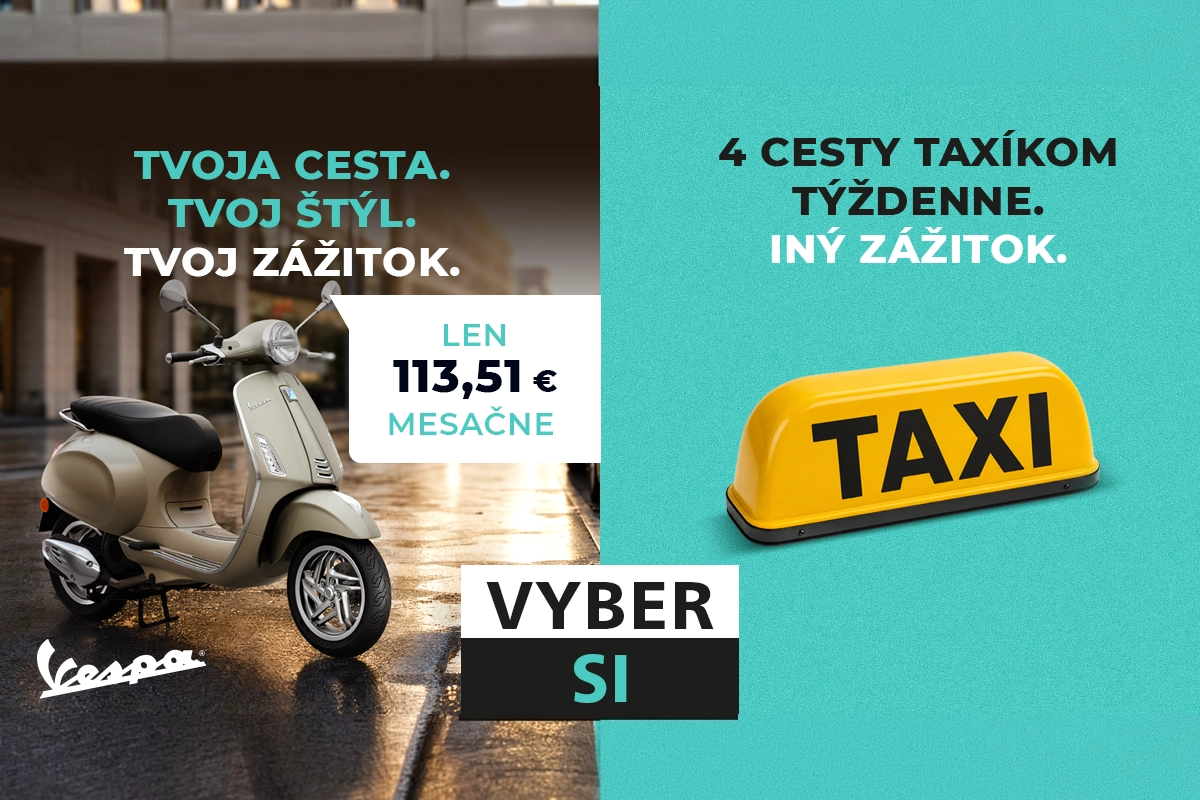 Vyraz na svojej Vespe už dnes, s nízkou mesačnou splátkou
